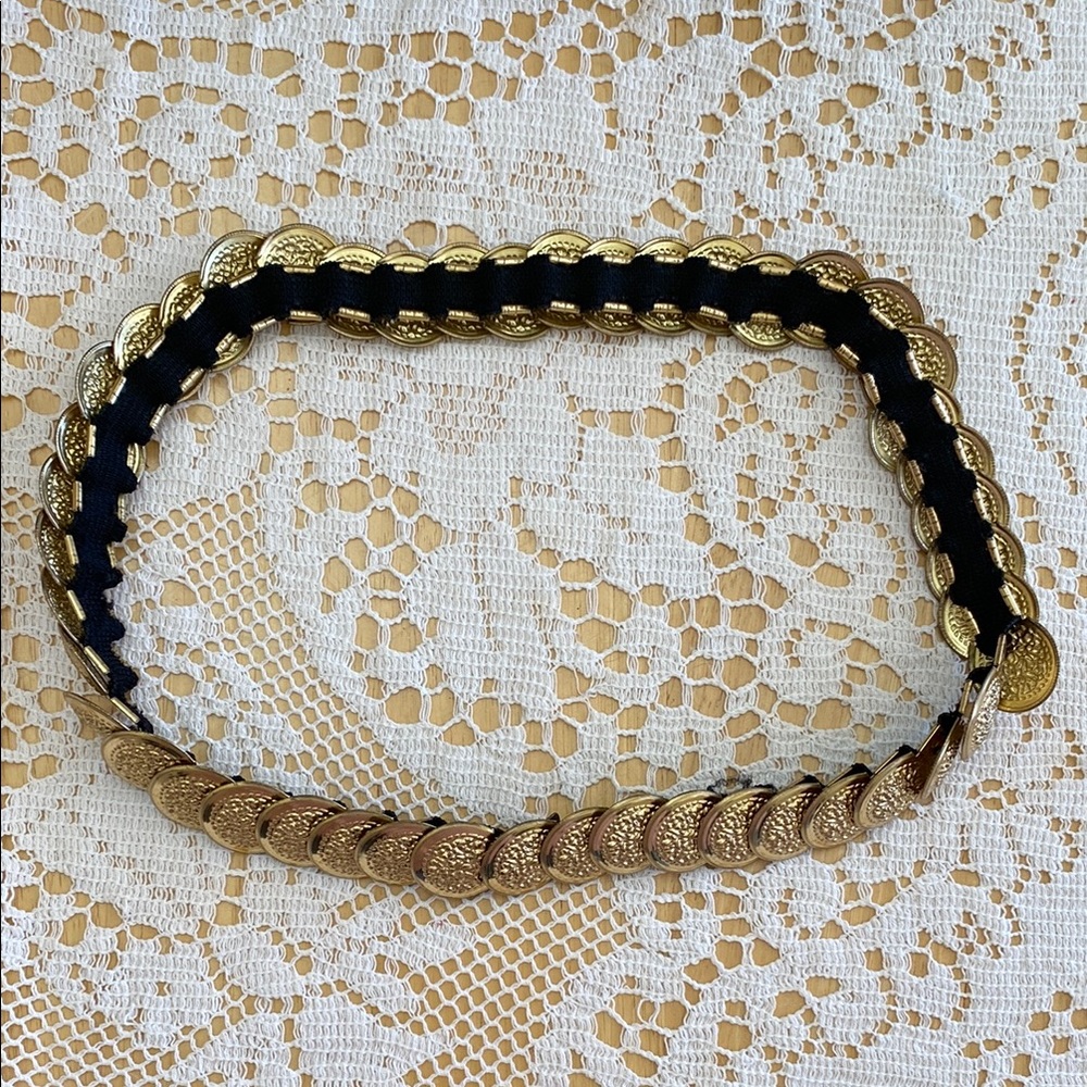 Gold Coin Stretch Belt